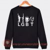 LGBT Liberty Guns Beer Trump Sweatshirt On Sale