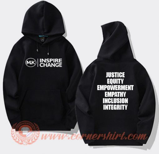 Martin Luther King Jr Football Inspire Change Hoodie On Sale