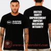 Martin Luther King Jr Football Inspire Change T-shirt On Sale