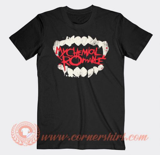 My Chemical Romance Fangs T-shirt On Sale