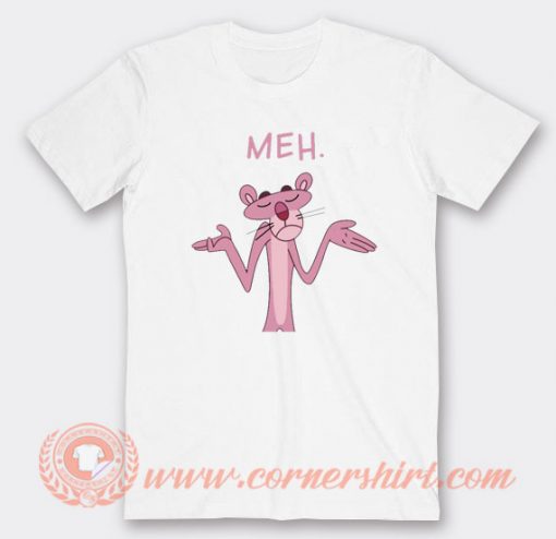 Pink Panther Apathy Meh T-shirt On Sale