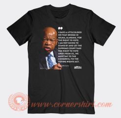 Rep John Lewis Quotes T-shirt On Sale