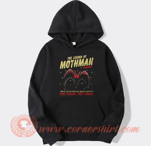 The Legend of Mothman Sightings Hoodie On Sale