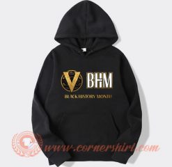 BHM Black History Month Logo Hoodie On Sale