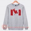 Canada Fuck Flag Parody Sweatshirt On Sale