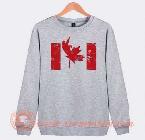 Canada Fuck Flag Parody Sweatshirt On Sale