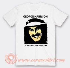 George Harrison Atlanta Omni Thanksgiving 1974 T-shirt On Sale