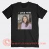 I Love Poki T-shirt On Sale