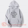 Led Bloody Zeppelin That's Who Hoodie On Sale