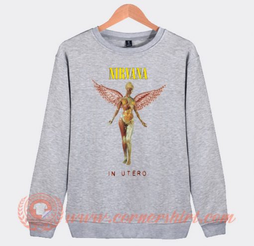 Nirvana In Utero Sweatshirt On Sale