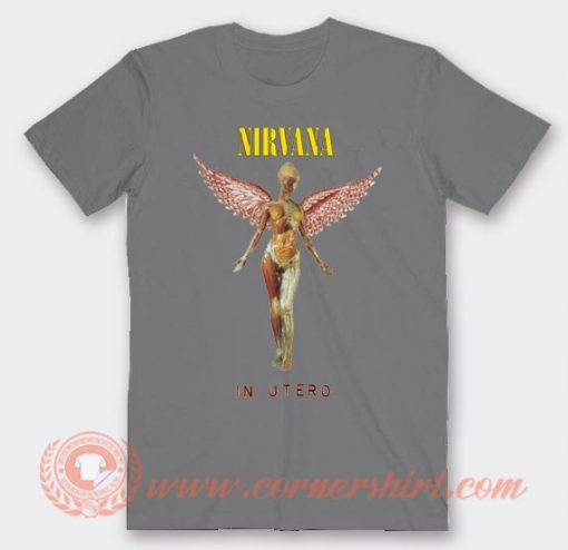 Nirvana In Utero T-shirt On Sale
