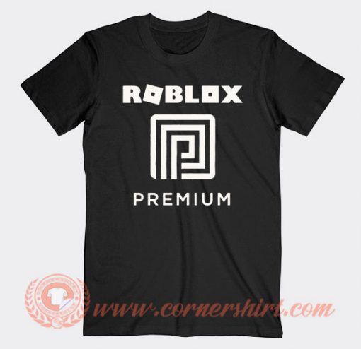Roblox Premium Logo T-shirt On Sale