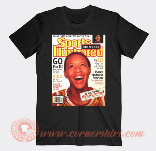 Seimone Augustus Sport Illustrated Magazine T-shirt On Sale
