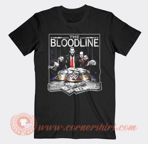 WWE The Bloodline T-shirt On Sale