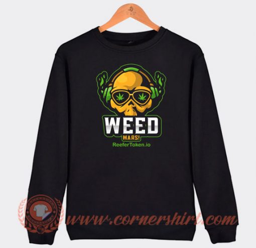 Weed Wars Reefer Token Logo Sweatshirt On Sale