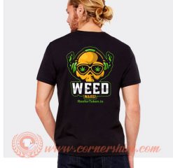 Weed Wars Reefer Token Logo T-shirt On Sale