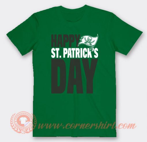 The Buccaneers Happy St Patricks Day T-shirt On Sale