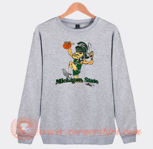 Vintage Michigan State Spartans Sweatshirt On Sale