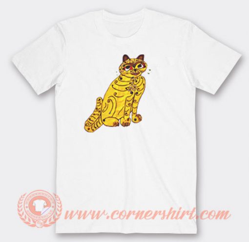 Abba-yellow-cat-T-shirt