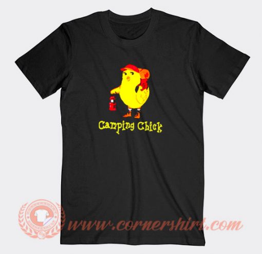 Camping-Chick-T-shirt-On-Sale
