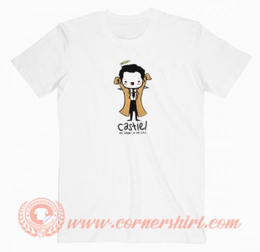 Castiel Supernatural T-shirt On Sale