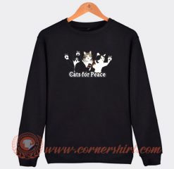 Cats-For-Peace-Sweatshirt-On-Sale