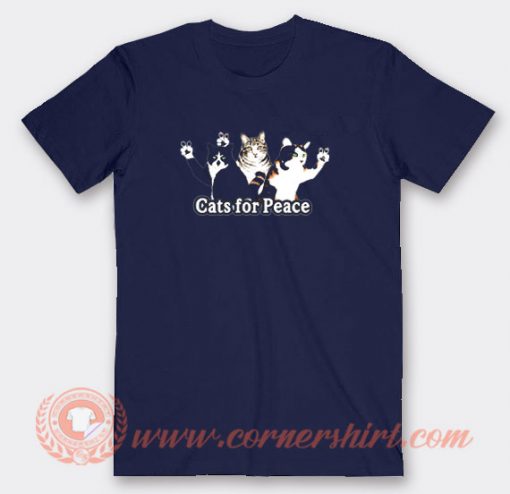 Cats-For-Peace-T-shirt-On-Sale