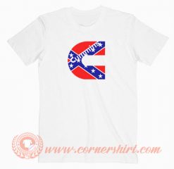 Cummins-Confederate-Flag-T-shirt-On-Sale