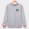 Green-Alien-Peace-Sweatshirt-On-Sale