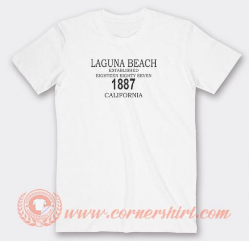 Laguna-Beach-1887-California-T-shirt-On-Sale