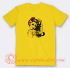 Official-Cat-Lady-Girl-T-shirt-On-Sale