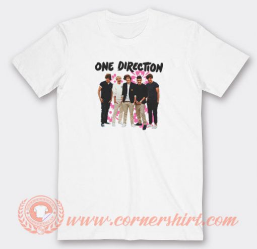 One-Direction-Flowers-T-shirt-On-Sale