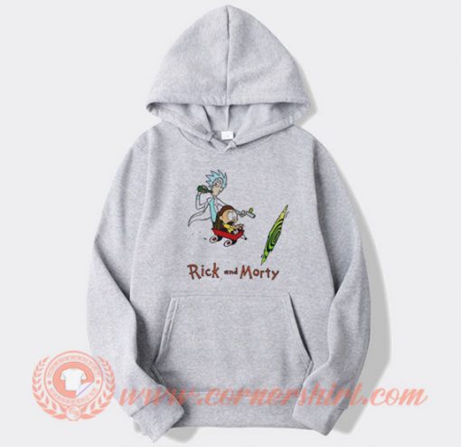 Rick-and-Morty-Drink-And-Guns-Hoodie-On-Sale