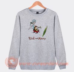 Rick-and-Morty-Drink-And-Guns-Sweatshirt-On-Sale