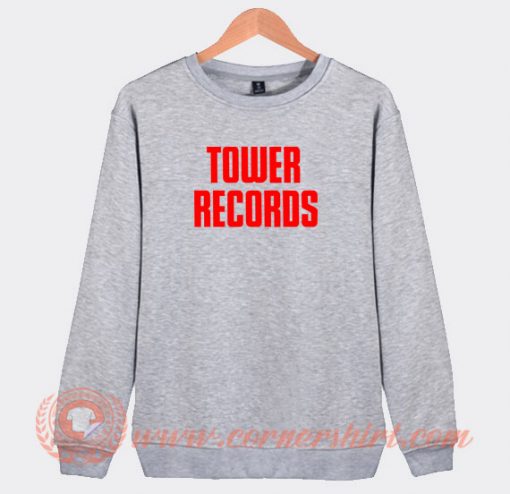 Tower-Records-Sweatshirt-On-Sale