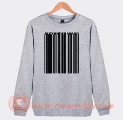 Alexander Wang Barcode Sweatshirt On Sale