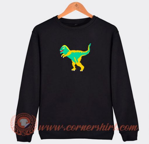 Dinosaur-Graphic-Characters-Sweatshirt-On-Sale