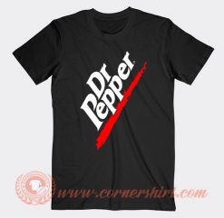 Dr Pepper Logo T-shirt On Sale