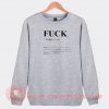 Fuck-Definition-Sweatshirt-On-Sale