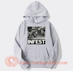 Infest Band Merch Hoodie On Sale