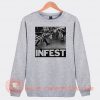 Infest Band Merch Sweatshirt On Sale