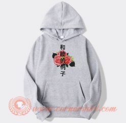 Japanese Red Rose Hoodie On Sale