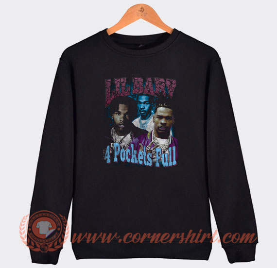 Lil Baby 4 Pockets Full Sweatshirt On Sale