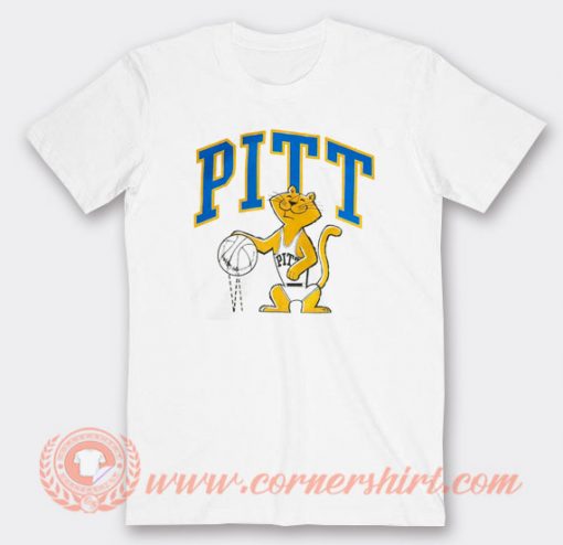 Pitt Dribbling Panther T-shirt On Sale
