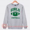 Rachel Green Girls Football Sweatshirt On Sale