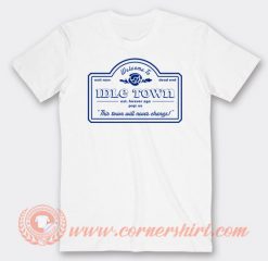 Welcome To Idle Town T-shirt On Sale