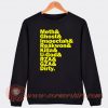 Wu Tang Clan Member Sweatshirt On Sale