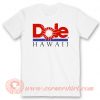 Vintage 1990 Dole Hawaii T-shirt On Sale