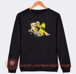 Betty-Bop-and-Winnie-The-Pooh-Honey-Take-It-Easy-Sweatshirt-On-Sale