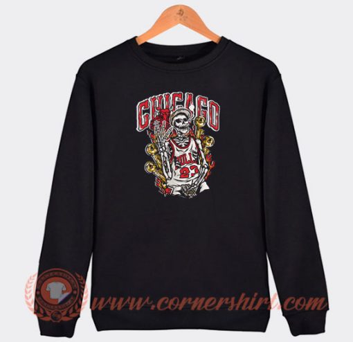 Chicago-Bulls-23-Michael-Jordan-Skeleton-Sweatshirt-On-Sale